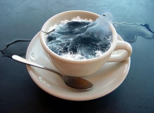 boire la tasse mer vague expression Megadico