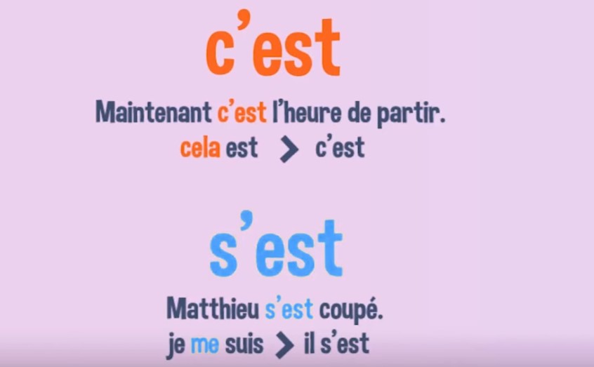 différence entre « c’est » et « s’est » pour ne plus faire de faute