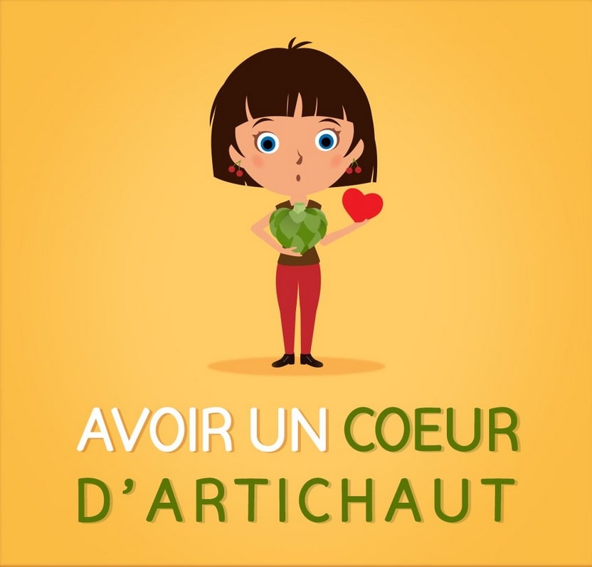 expression femme cœur d artichaut amour