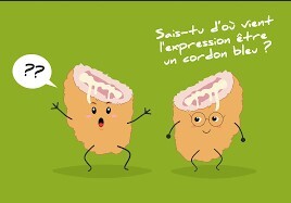 être un cordon bleu cuisine expression Megadico